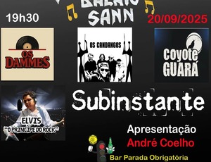 Fest Rock Balaio Sann volta ao Cruzeiro em 20/9 com homenagem ao maestro que marcou a cena local