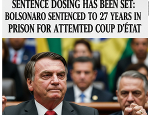  Dosimetria da Pena foi fixada: Bolsonaro é condenado a 27 anos de prisão por tentativa de golpe de Estado