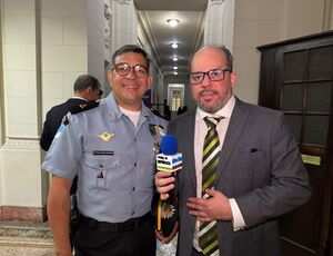 Subtenente Leandro Sirqueira recebe Medalha Marechal Rondon em cerimônia na Alerj