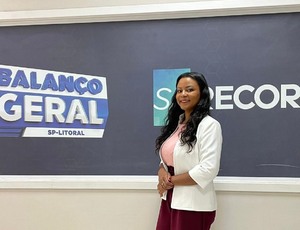 Daline Kennedy brilha em atrações de rádio e televisão no litoral paulista