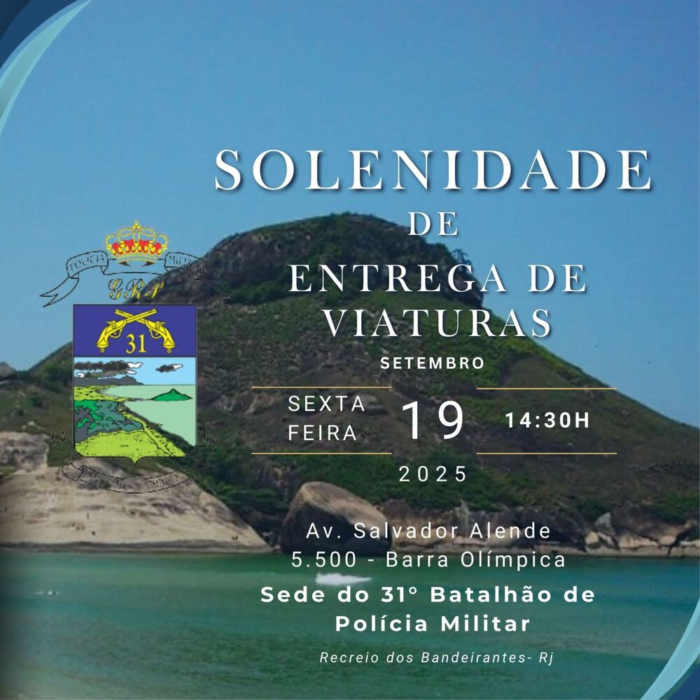 General Pazuello entrega 10 viaturas semiblindadas para reforçar segurança no Rio