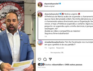 Deputado Poubel consegue suspensão de licitação fraudulenta de R$ 440 milhões em Maricá após denúncias