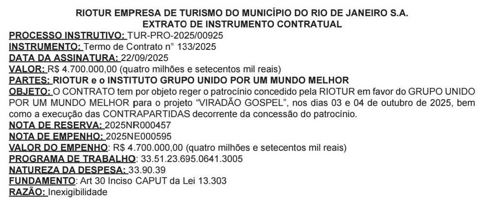 Rio sem laicidade e Sem licitação: Paes libera milhões para eventos evangélicos de olho nas eleições de 2026