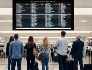 Brasil tem onze aeroportos entre os mais pontuais do mundo, segundo ranking internacional