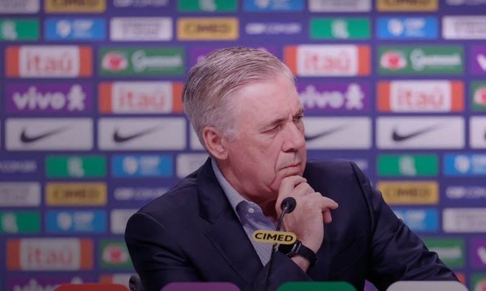 Carlo Ancelotti convoca a seleção brasileira para os amistosos contra a Coreia e o Japão