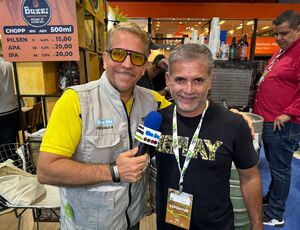 Abílio destaca produção sustentável sem componentes químicos da Cervejaria Buzzi no Rio+Agro