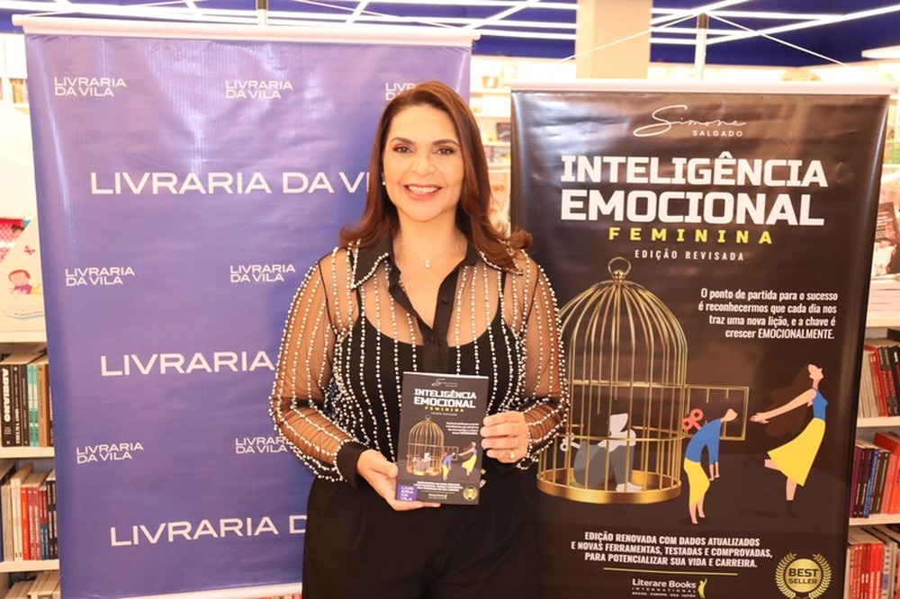 Lançamento da segunda edição de “Inteligência Emocional Feminina”, de Simone Salgado, movimenta São Paulo