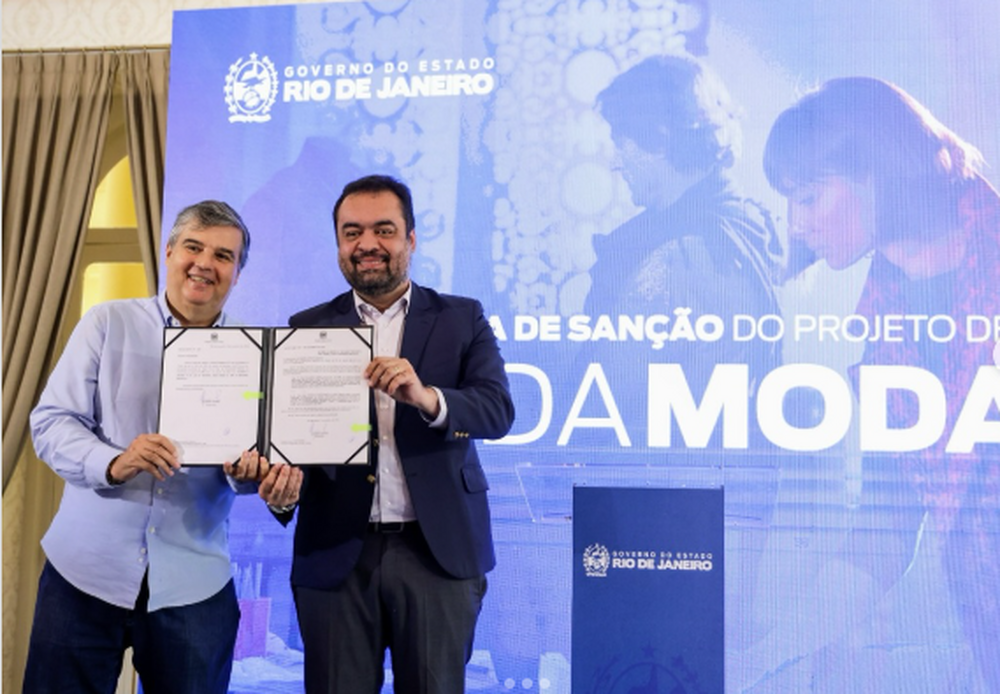 Lei da Moda: Cláudio Castro sanciona Lei do Deputado André Corrêa que reduz ICMS para 2,5% no setor têxtil fluminense