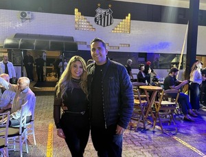 RR Pescados patrocina festa de lançamento do CT do Santos com menu especial de frutos do mar e presença de Neymar e elenco santista