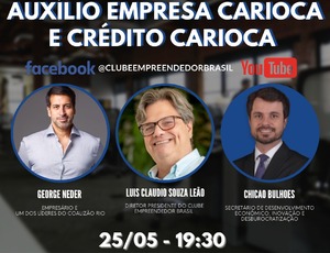 Live - Auxílio Empresa Carioca e Crédito Carioca (25/05)