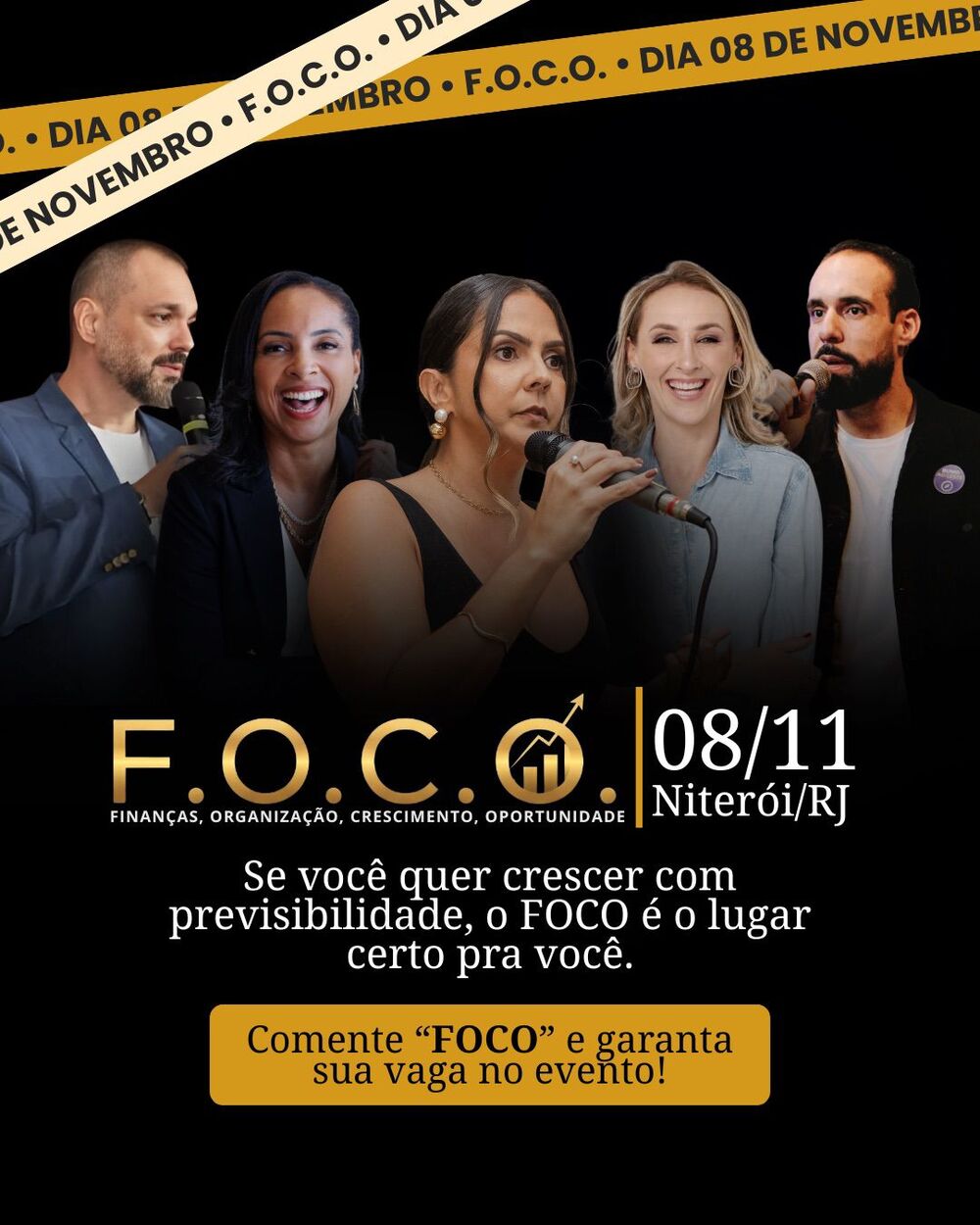 Evento FOCO promete revolucionar o jeito de empreender em Niterói