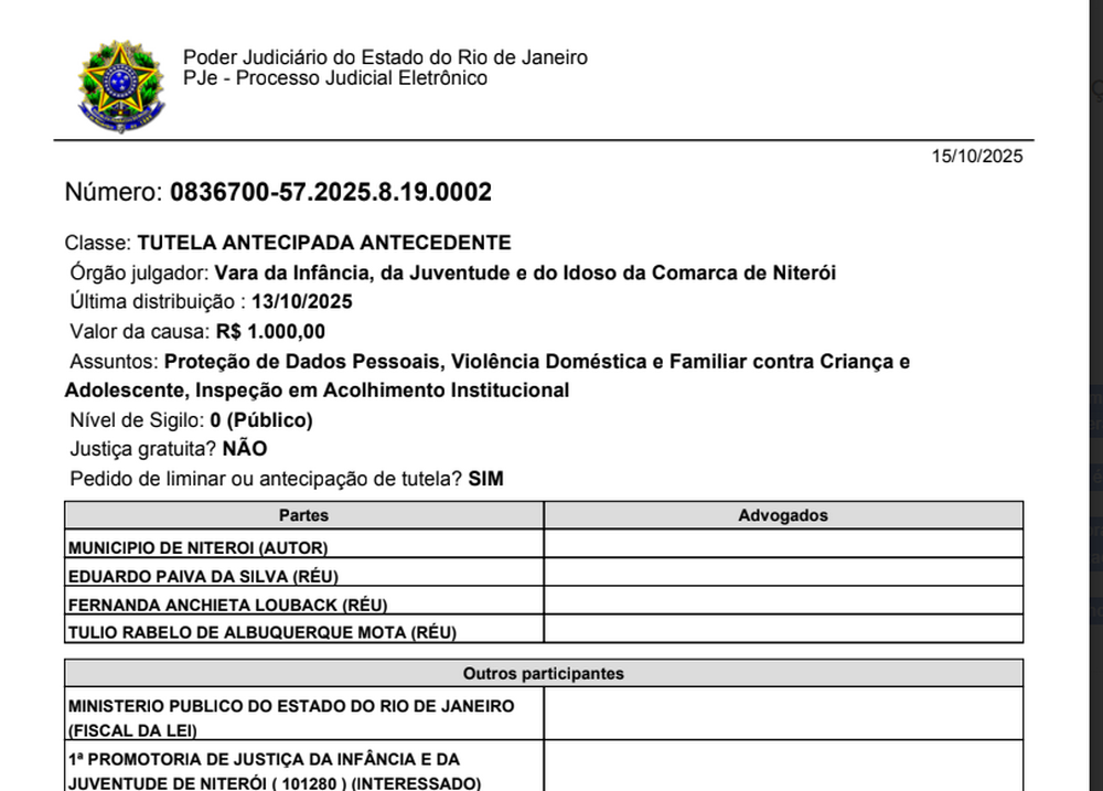 Justiça suspende entrada de vereadores em escolas públicas sem autorização e prévia comunicação à direção