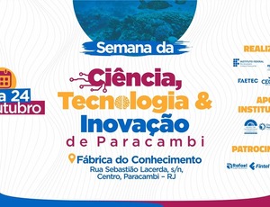 Paracambi inova com primeira Semana Municipal de Ciência e Tecnologia