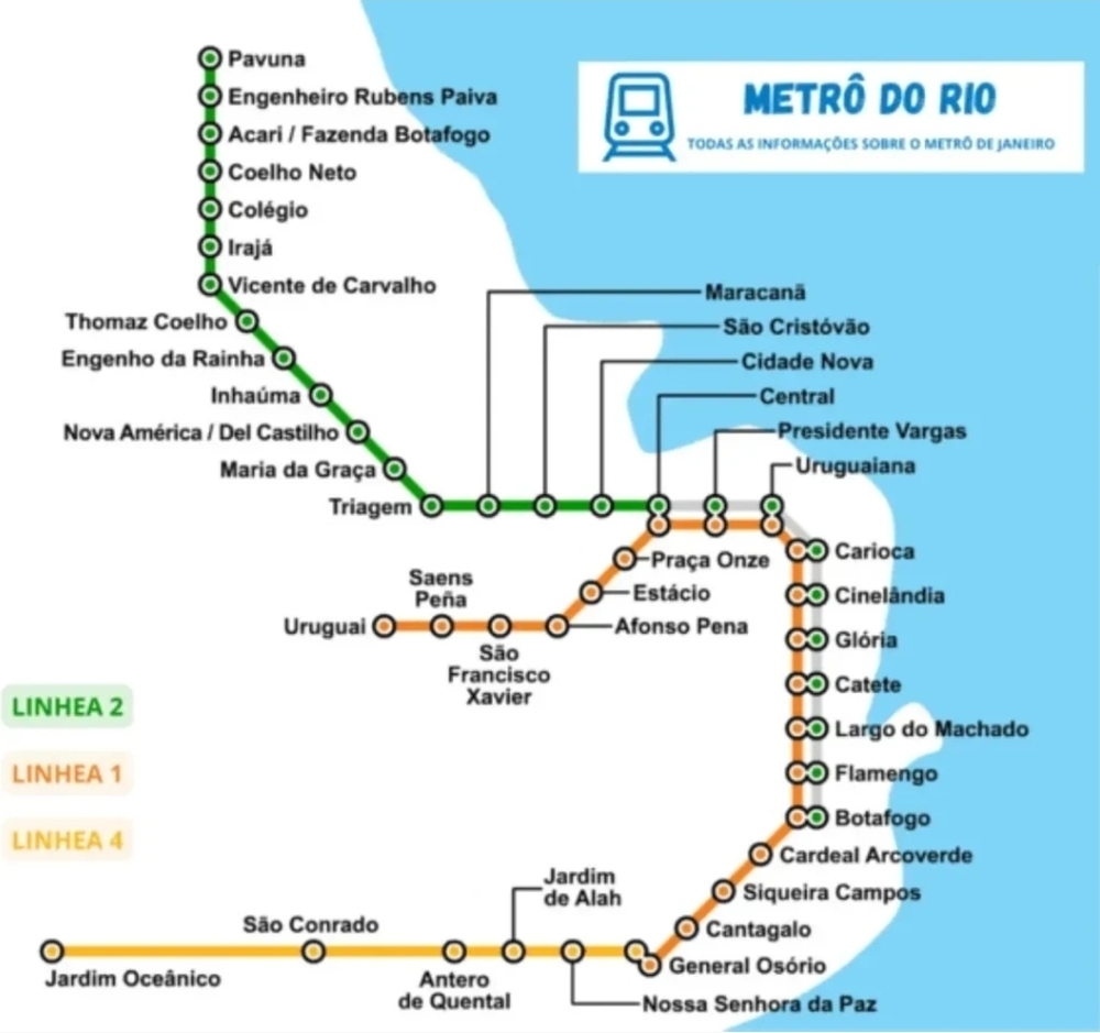 Derrota no Pan 2031 deixa Linha 3 do metrô Rio-Niterói novamente sem prazo definido