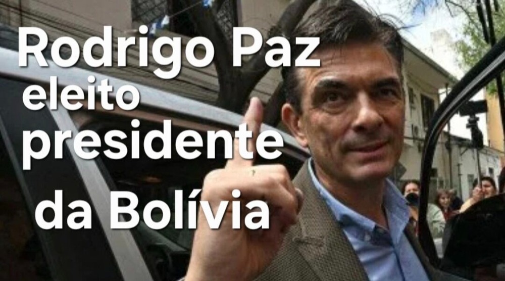 De centro-direita, Rodrigo Paz é eleito presidente da Bolívia