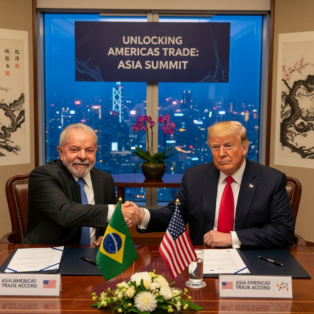 Encontro Lula-Trump na Ásia promete destravar comércio e enterrar narrativas de Eduardo Bolsonaro