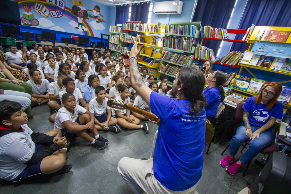 Arte de aMAR conecta escolas das Zonas Oeste e Norte do Rio às discussões globais da COP 30