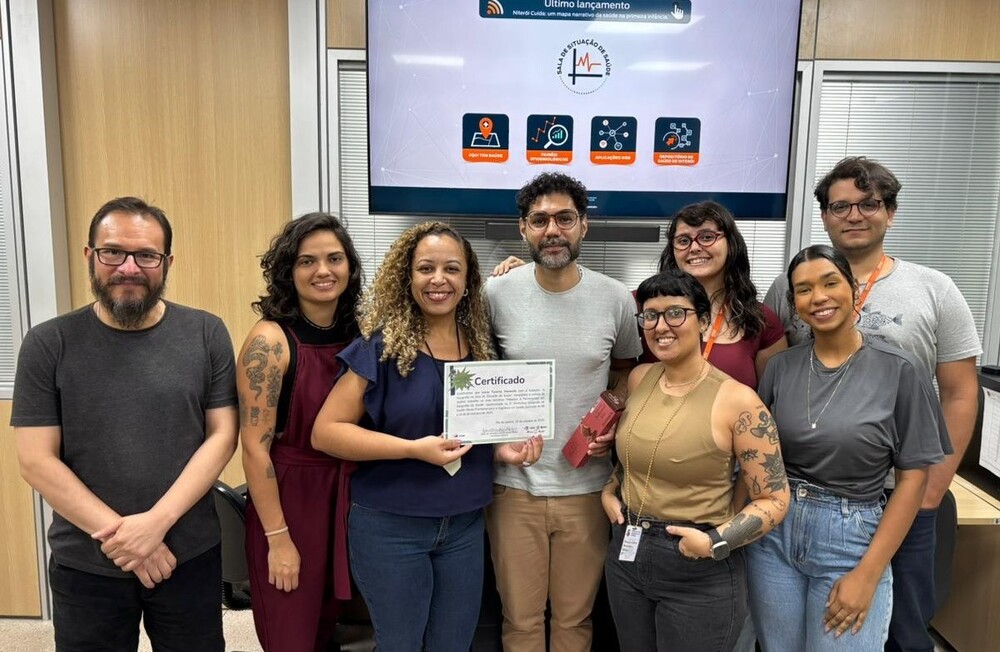 Experiência da Sala de Situação de Saúde de Niterói é premiada em evento científico