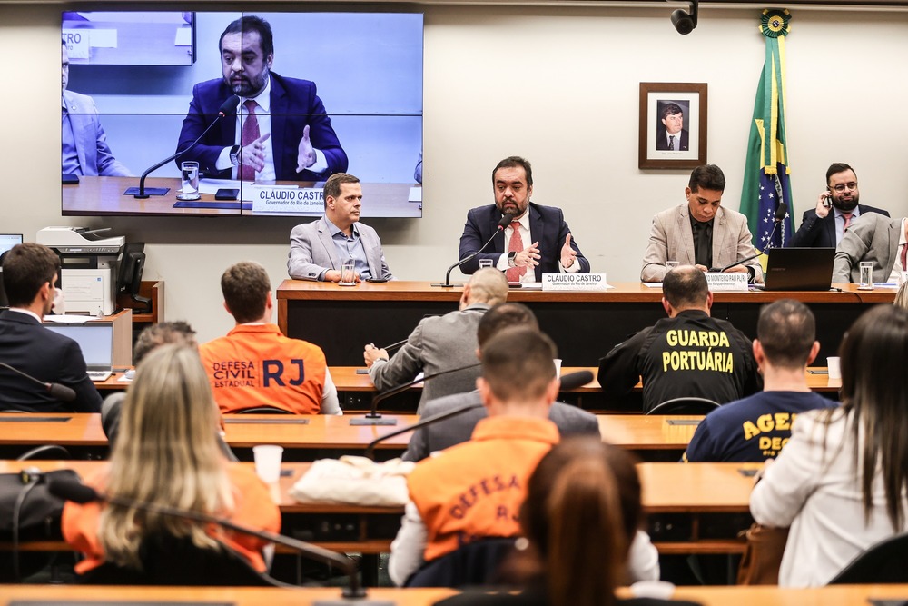 Castro pede maior rigidez na legislação de combate às drogas em audiência de segurança pública na Câmara dos Deputados