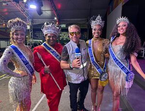 Corte Real do Carnaval 2026 é oficialmente coroada na Cidade do Samba