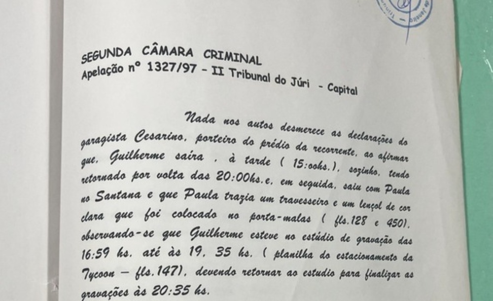 Processos históricos: caso Daniella Perez, um dos mais marcantes do Judiciário fluminense