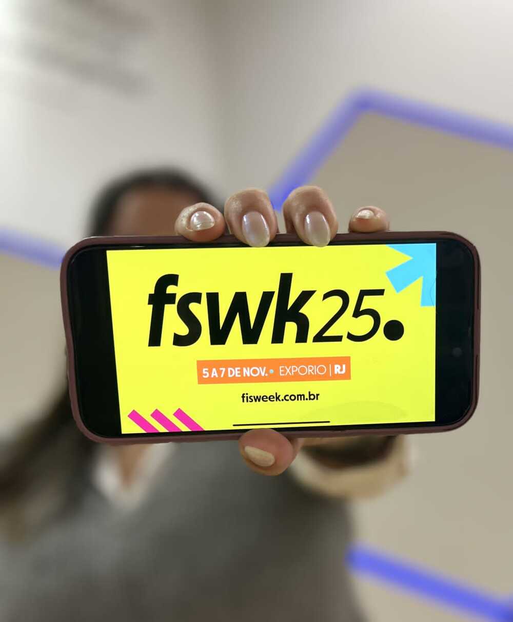 fisweek25, maior evento de inovação, criatividade e tendências da saúde da América Latina,  acontece de 5 a 7 de novembro no Rio