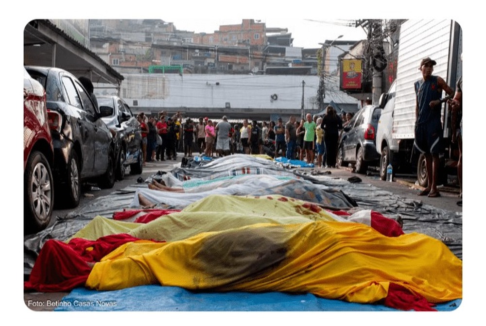 RJ divulga os primeiros nomes da lista de mortos em megaoperação nos complexos da Penha e do Alemão