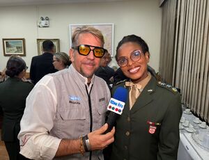 Major Ana Fernandes, da Policlínica Militar, ressalta contribuição histórica desde a Segunda Guerra Mundial e importância atual na área médica