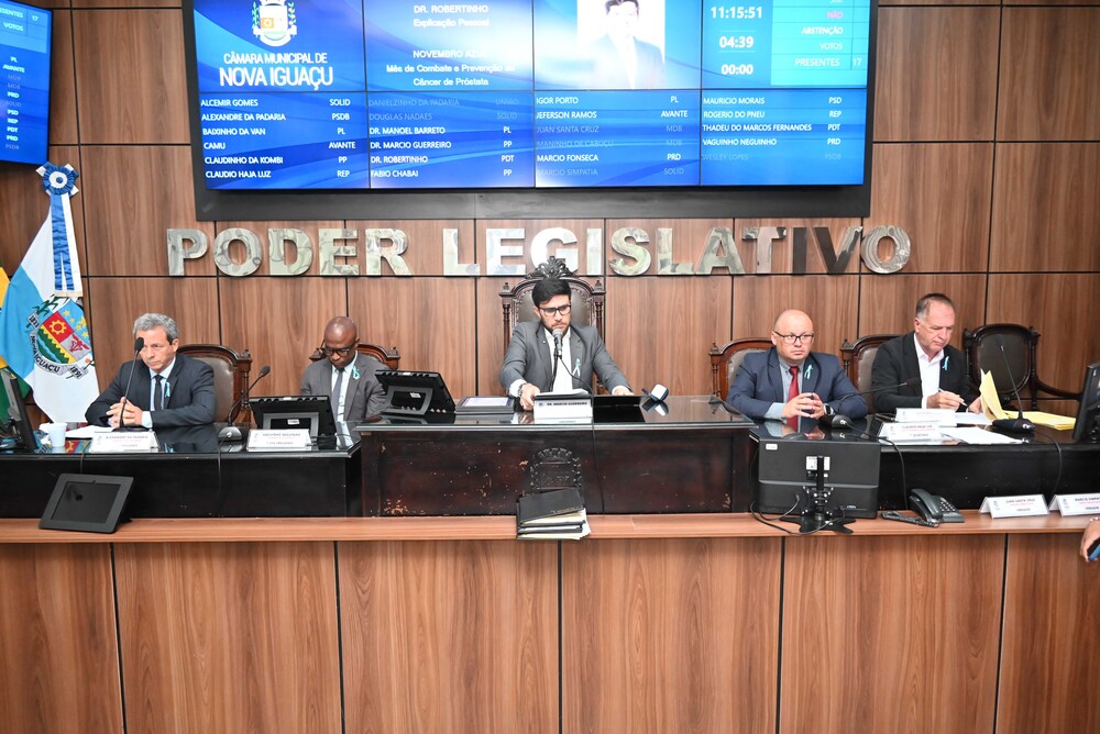  Câmara Municipal aprova orçamento de R$ 2,7 bilhões para 2026 e define as prioridades de Nova Iguaçu