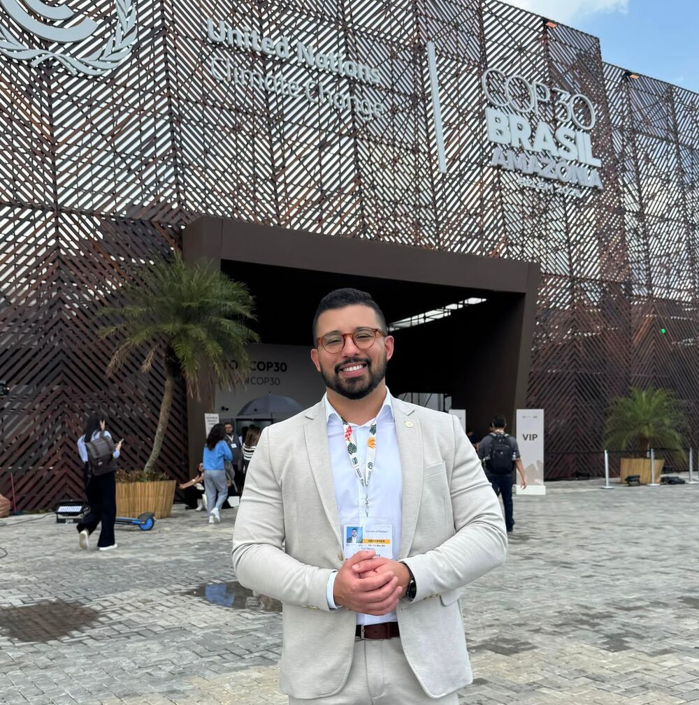 Yuri Moura participa da COP-30 e defende ações nas cidades contra a crise climática