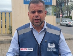 Vereador Poubel cobra providências à Prefeitura do Rio ao constatar deficiências graves no Hospital Lourenço Jorge