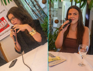 Irmãs Koury: Júlia e Manoela Koury apresentam iniciativas ambientais em evento do Pacto de Resgate Ambiental no Itanhangá Golf Club