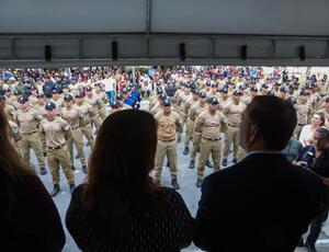Guarda Civil Municipal de Niterói recebe 80 novos agentes que passaram por curso de formação