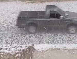 Queda de granizo atinge mais de 34 mil pessoas em Erechim