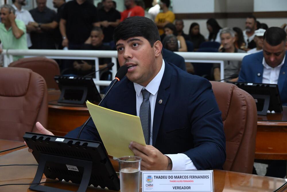Vereador Thadeu do Marcos Fernandes propõe Semana da Pessoa com Deficiência Intelectual e Múltipla em Nova Iguaçu