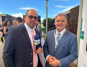 Secretário de Energia e Economia do Mar, Cássio Coelho destaca 'Rio de Janeiro lidera produção de petróleo e energias renováveis simultaneamente' durante Seminário das Energias Limpas no Golf Olímpico