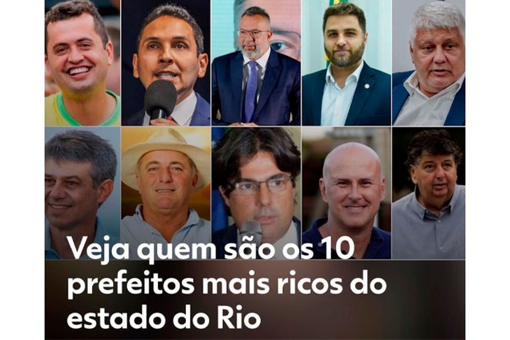 Netinho Reis, de Duque de Caxias, lidera ranking dos prefeitos mais ricos do Rio de Janeiro