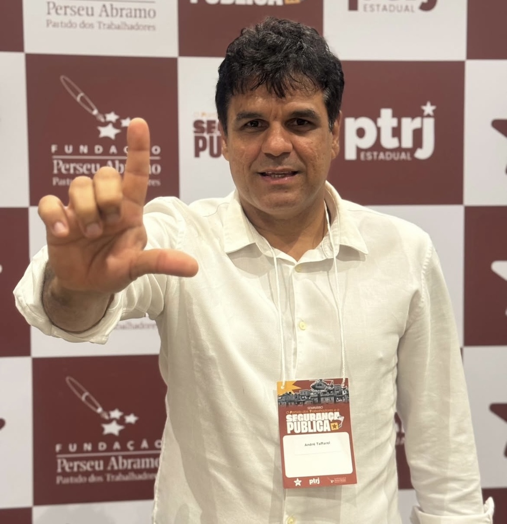 Taffarel Mesquita participa de Seminário de Segurança Pública do PT-RJ e reforça compromisso com as favelas e periferias
