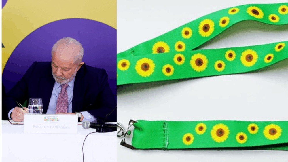 Lula veta distribuição de cordão com girassóis no SUS