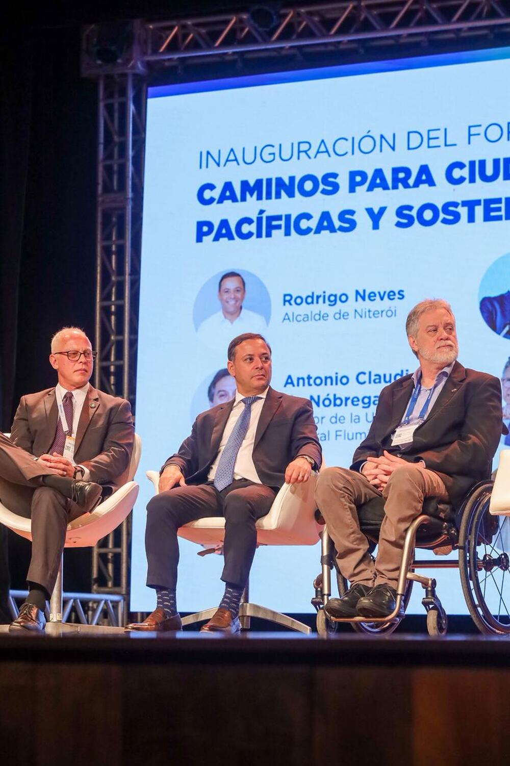 Fórum internacional em Niterói debate segurança pública na véspera da XXX Cúpula da Rede Mercocidades