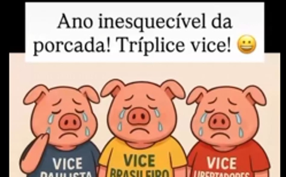Título do Flamengo rende memes contra o Palmeiras na web; confira