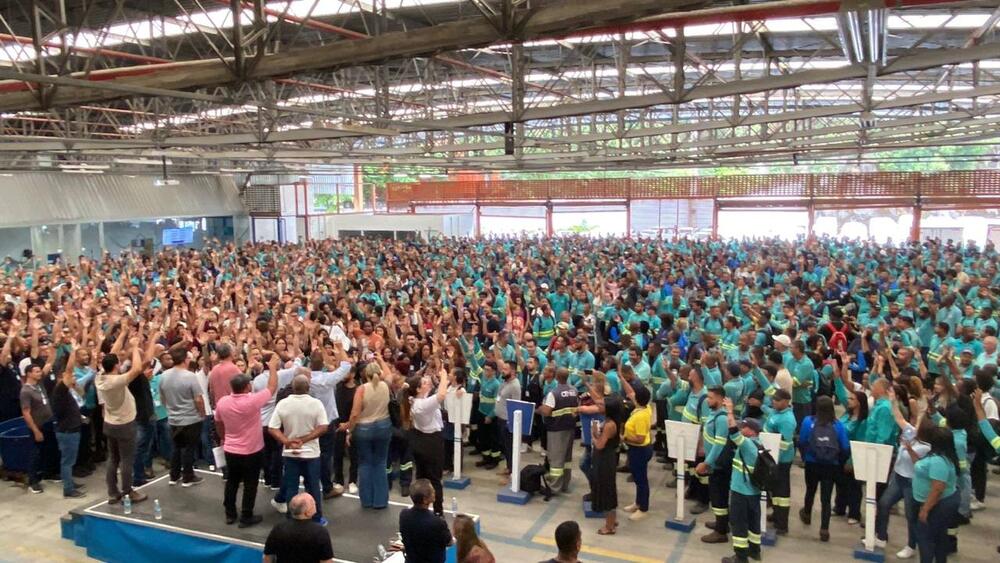 Sintsama:categoria aprova por maioria proposta de reajuste salarial e aumento do piso durante assembleia 