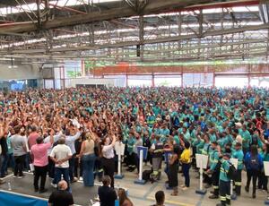 Sintsama:categoria aprova por maioria proposta de reajuste salarial e aumento do piso durante assembleia 