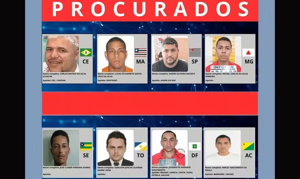 Quem são os criminosos mais procurados do Brasil? Veja a lista