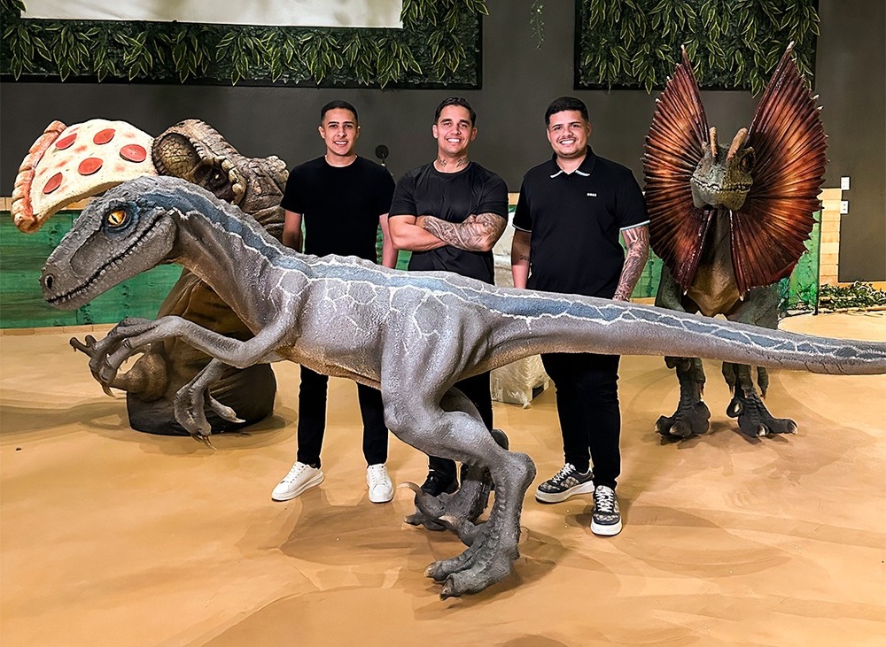 INAUGURAÇÃO DO PIZZASSAURO EM NOVA IGUAÇU