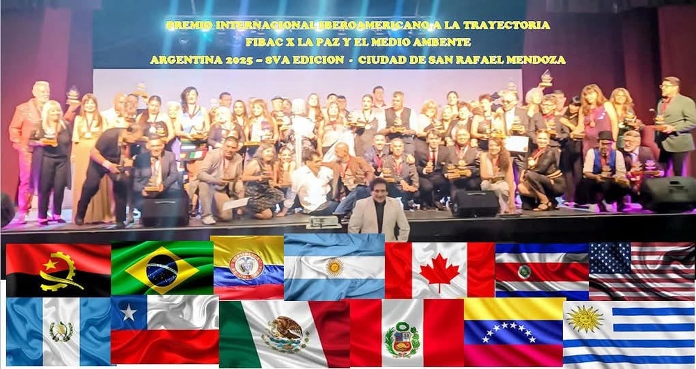 Magno Pires recebe destacada honraria, no renomado Prêmio Internacional El Nevado Solidário de Oro em meio a 22 países.