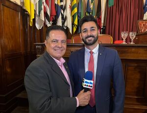 Vereador mais jovem de Niterói Michel Saad homenageia André Português como modelo de gestão e destaca potencial de desenvolvimento da cidade