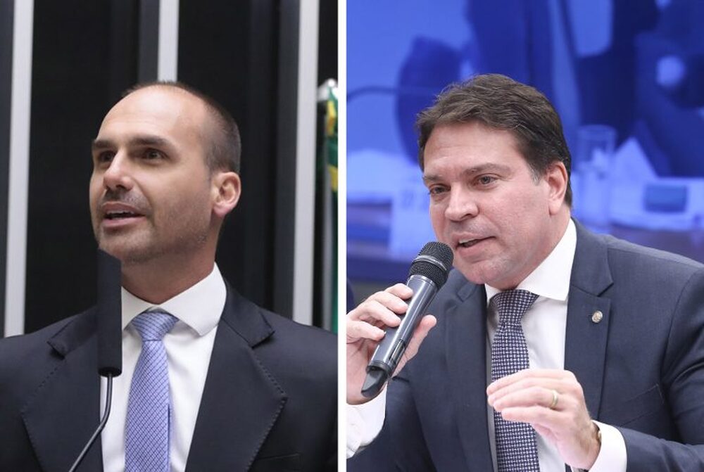  Câmara declara a perda dos mandatos de Eduardo Bolsonaro e Delegado Ramagem