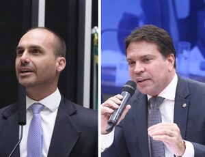 Câmara declara a perda dos mandatos de Eduardo Bolsonaro e Delegado Ramagem