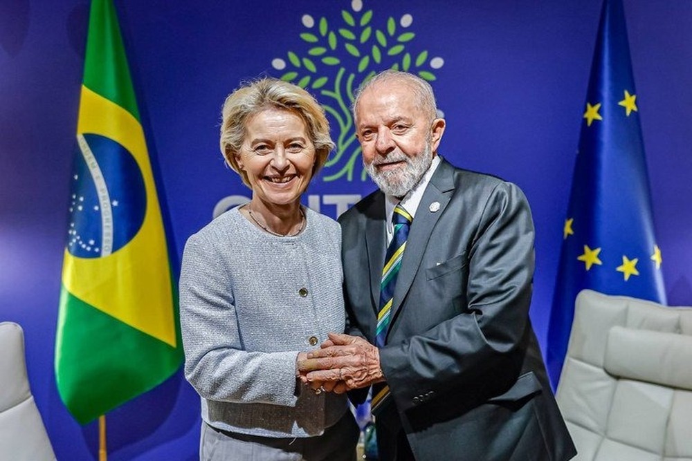 UE reafirma a Lula compromisso com assinatura do acordo com o Mercosul